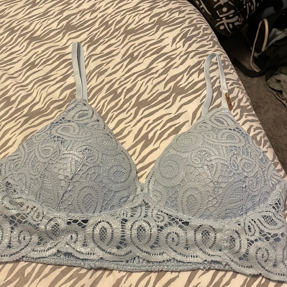 pink bralette